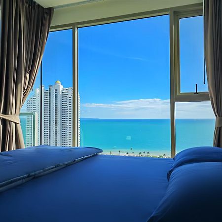 芭提雅高层海景奢华公寓the Riviera Jomtien生香家直达海滩2704 Dış mekan fotoğraf